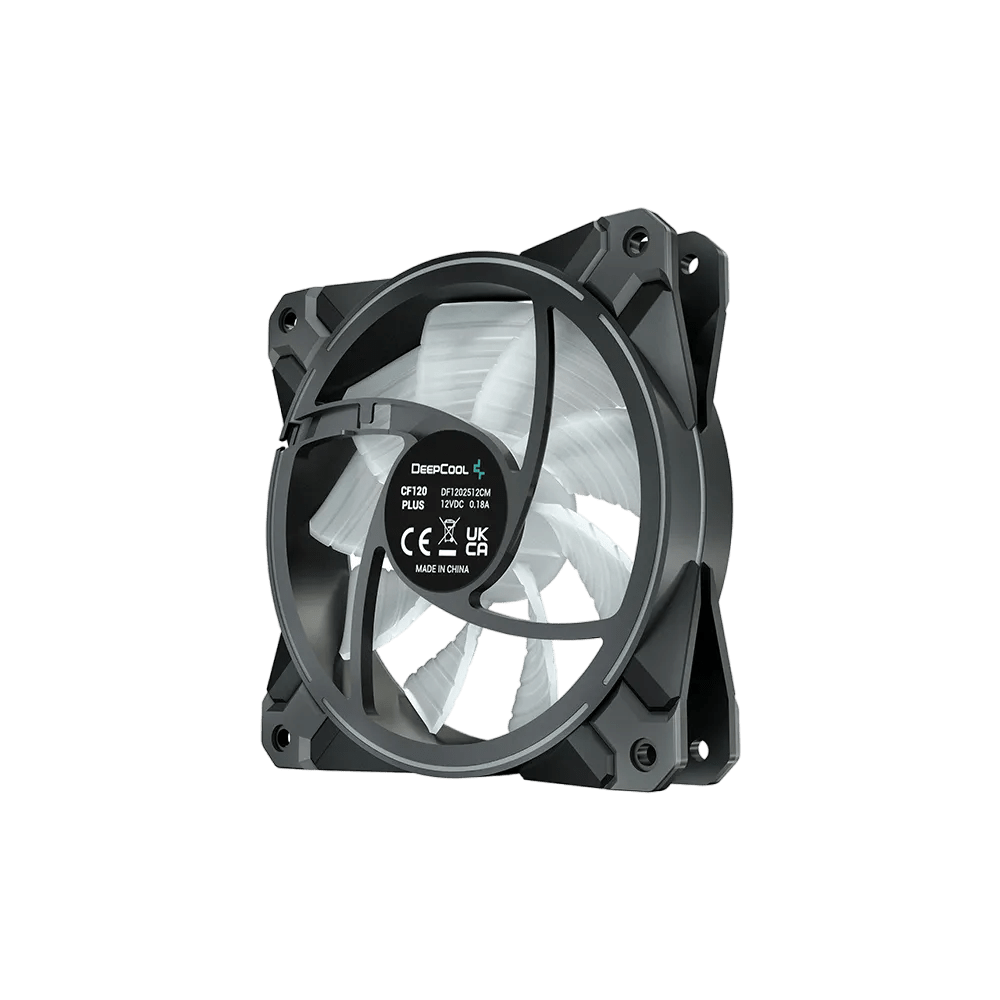 Deepcool CF120 Plus 120mm ARGB Fan Triple Pack | DP - F12 - AR - CF120P | - Vektra Computers LLC Deepcool CF120 Plus 120mm ARGB Fan Triple Pack | DP - F12 - AR - CF120P | - Vektra Computers LLC